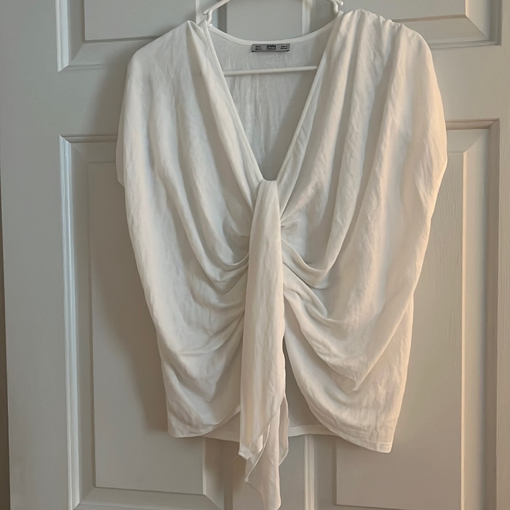 Zara Linen Top